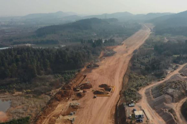 江夏区S101新南环纸贺公路至金口段改(扩)建工程什么时候完工